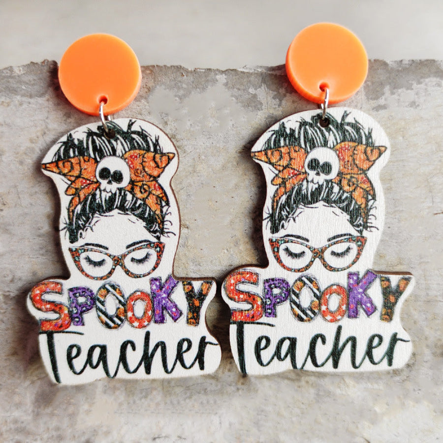 Halloween Drop Earrings Style E / One Size