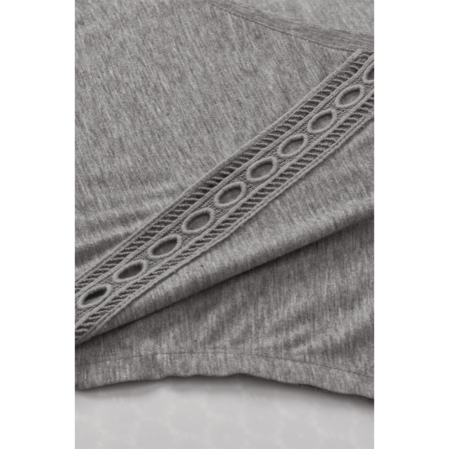 Heathered V - Neck Short Sleeve T - Shirt Apparel and Accessories