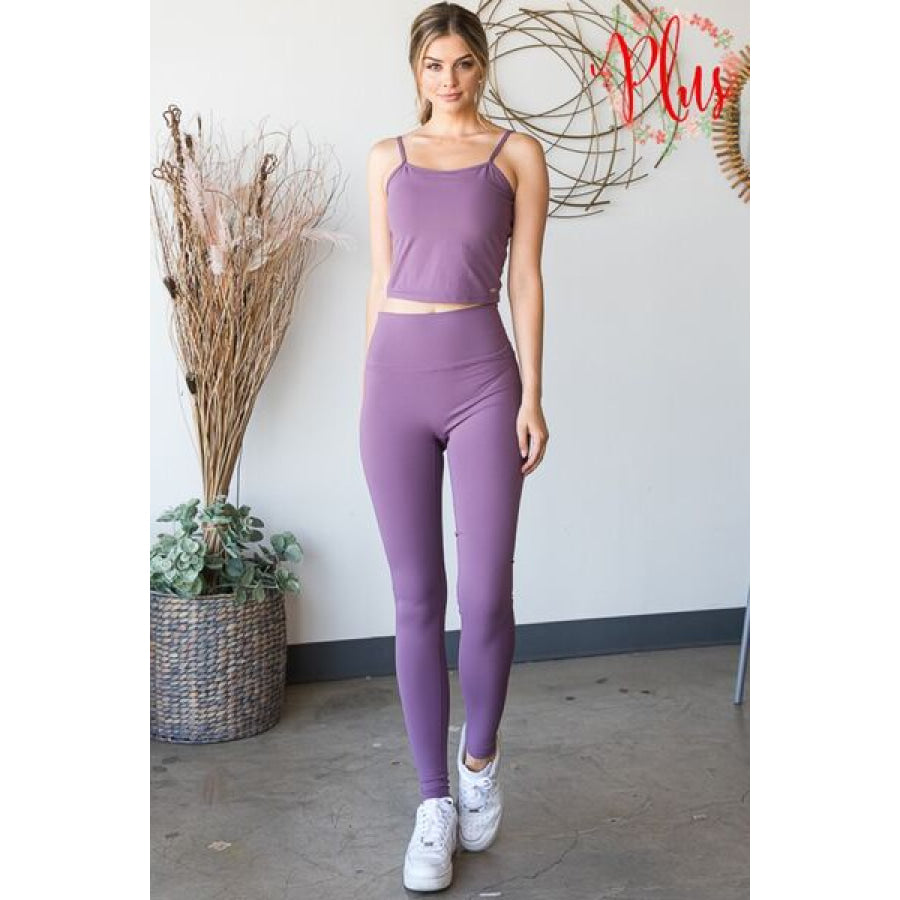 Heimish Full Size High Waist Leggings Apparel and Accessories