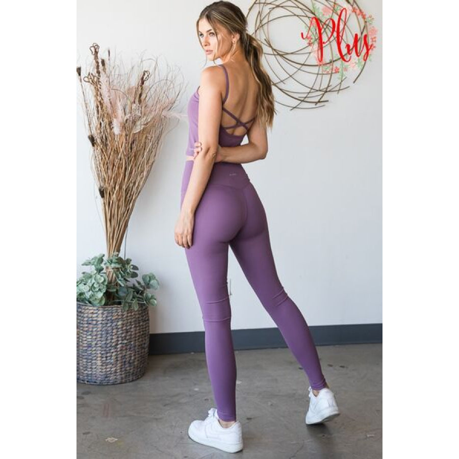 Heimish Full Size High Waist Leggings Apparel and Accessories