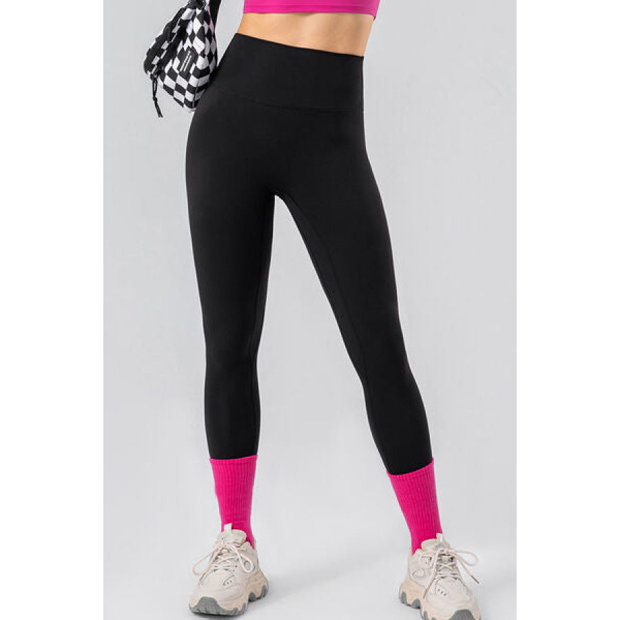 High Waist Active Leggings Clothing