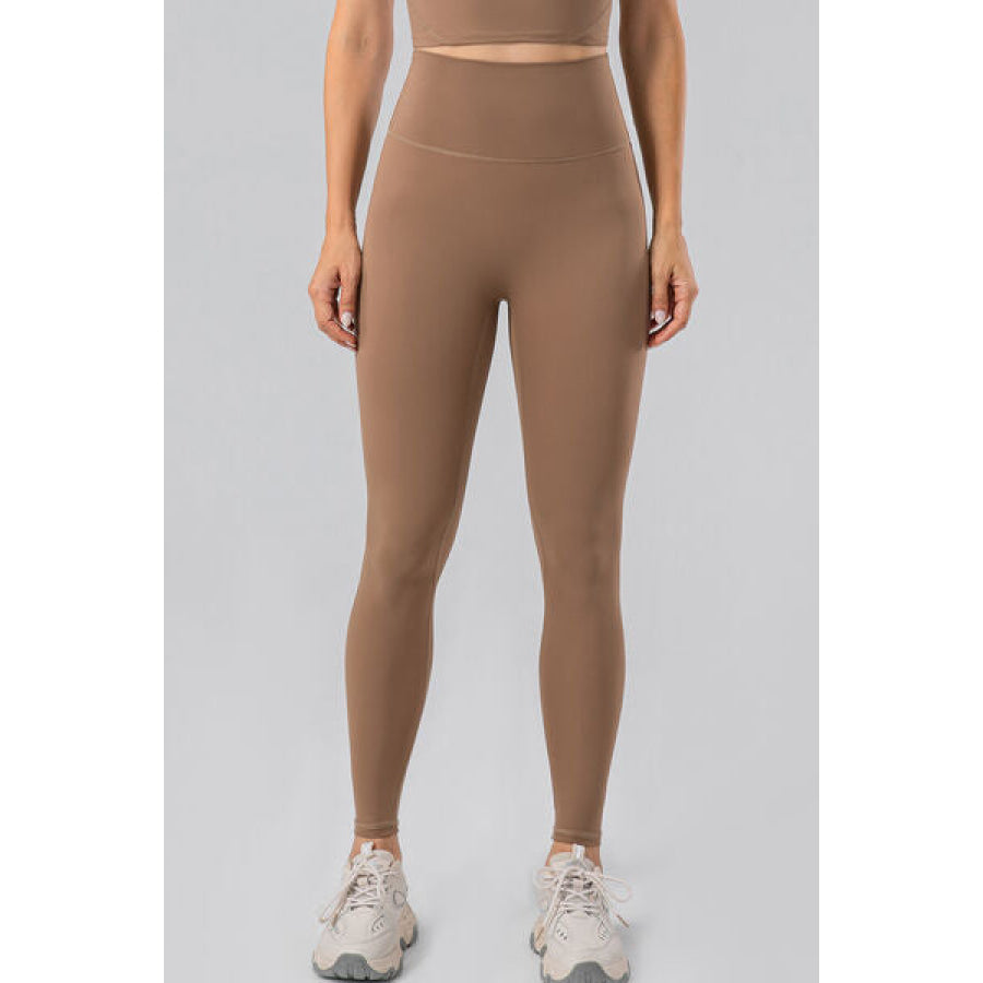 High Waist Active Leggings Clothing