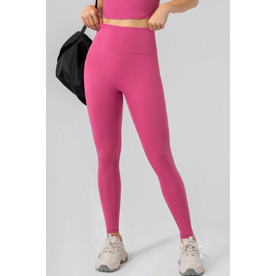 High Waist Active Leggings Clothing