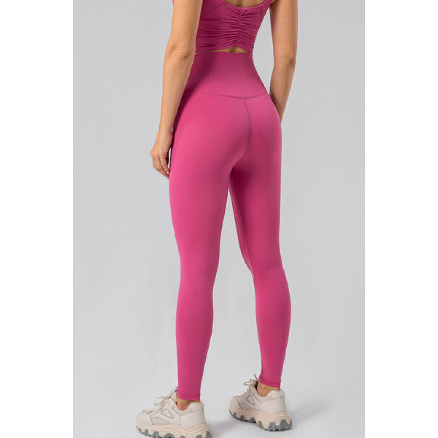 High Waist Active Leggings Clothing