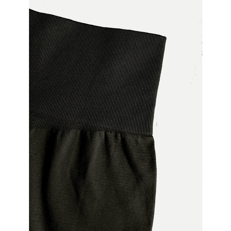 High Waist Active Shorts Apparel and Accessories