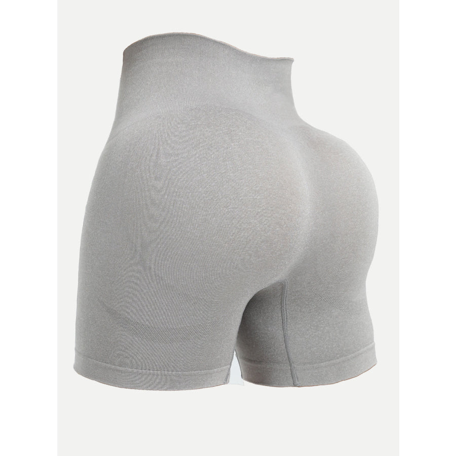 High Waist Active Shorts Apparel and Accessories