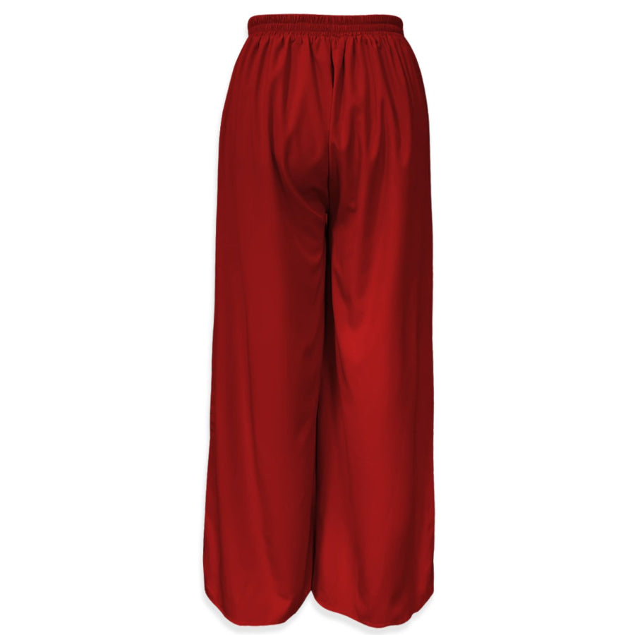 High Waist Wide Leg Pants Apparel and Accessories