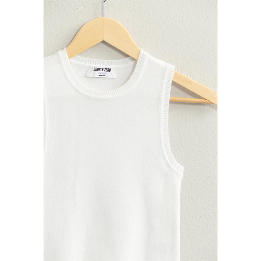 HYFVE Ribbed Knit Cropped Tank Apparel and Accessories