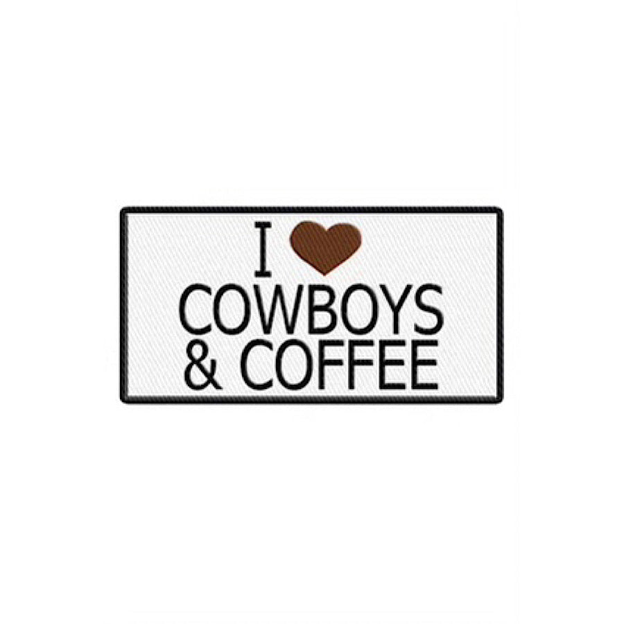 I Heart Cowboys &amp; Coffee Sticker - ETA 3/20 WS 600 Accessories