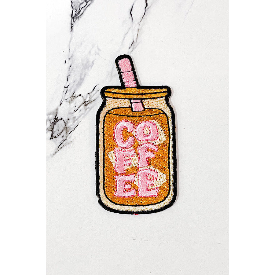 Iced Coffee Embroidered Patch - ETA 4/29 WS 600 Accessories