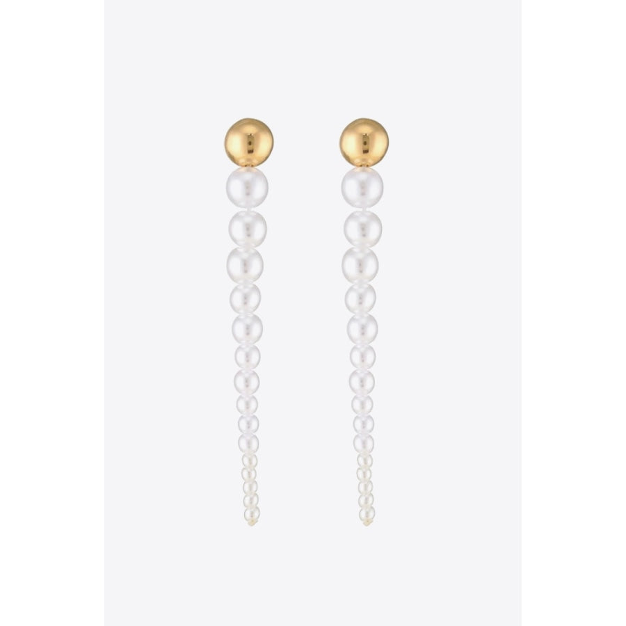It’s Your Story Pearl Earrings White / One Size