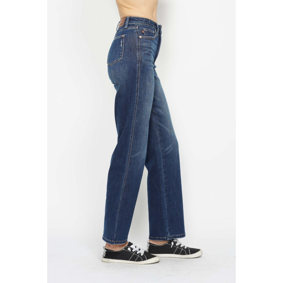 Judy Blue Full Size High Waist Tummy Control Jeans Apparel and Accessories