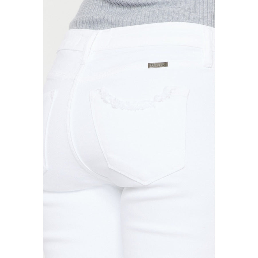 Kancan Mid Rise Ankle Skinny Jeans Apparel and Accessories