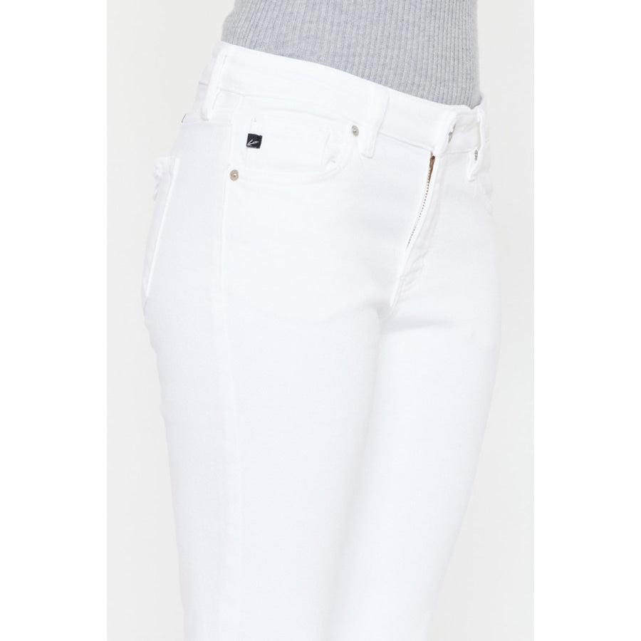 Kancan Mid Rise Ankle Skinny Jeans Apparel and Accessories