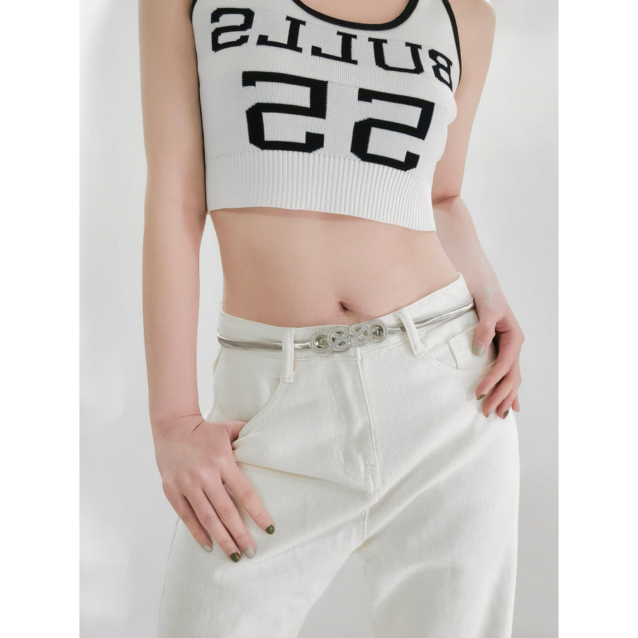 Knot Buckle Metal Belt