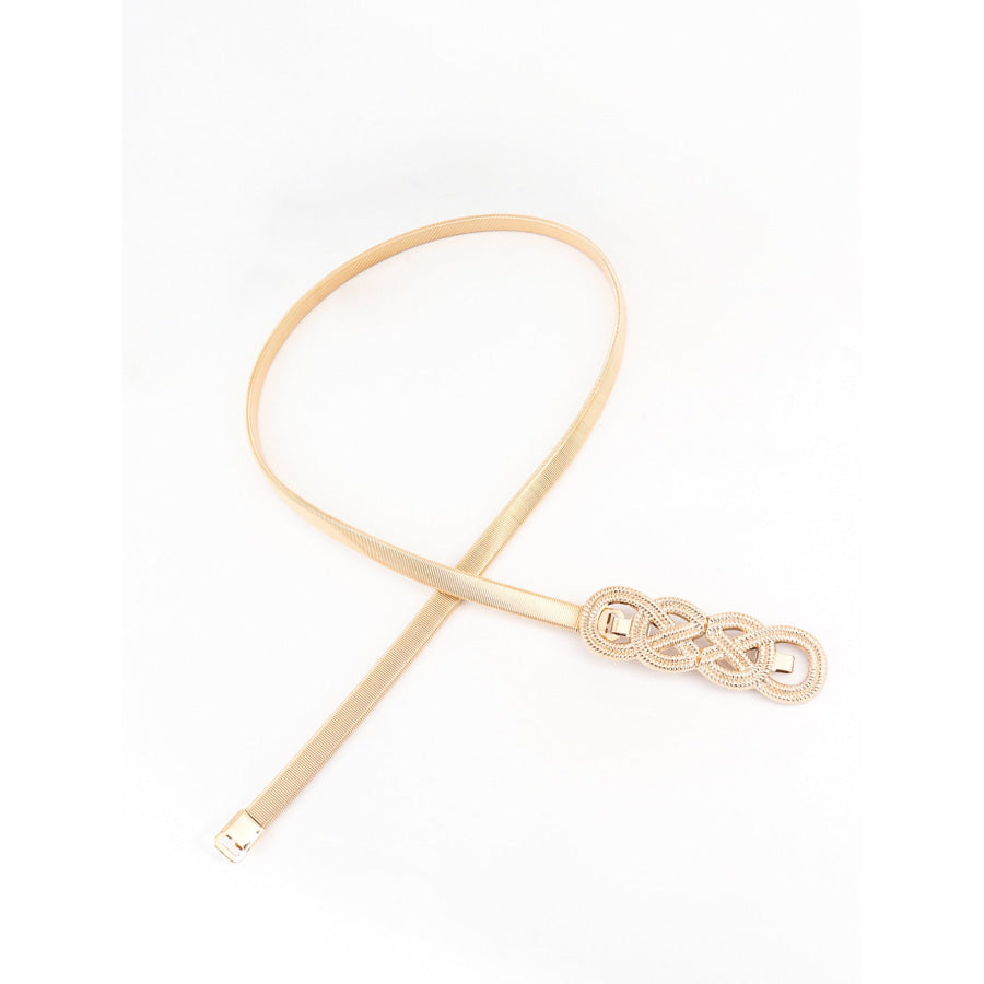 Knot Buckle Metal Belt