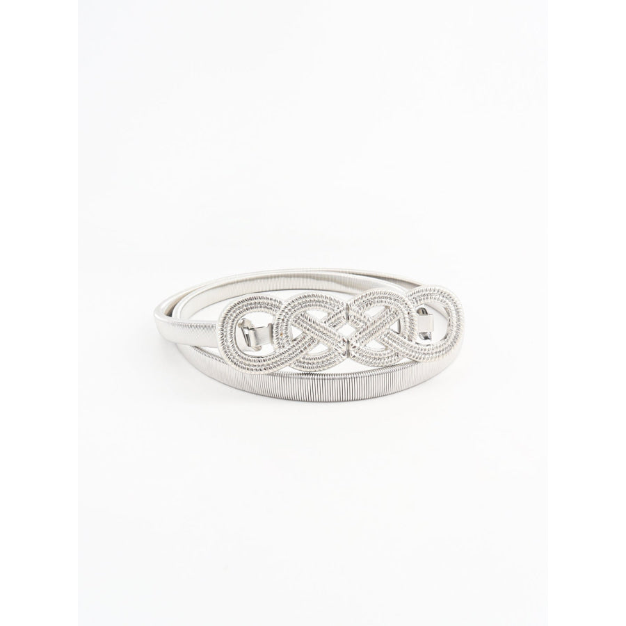 Knot Buckle Metal Belt