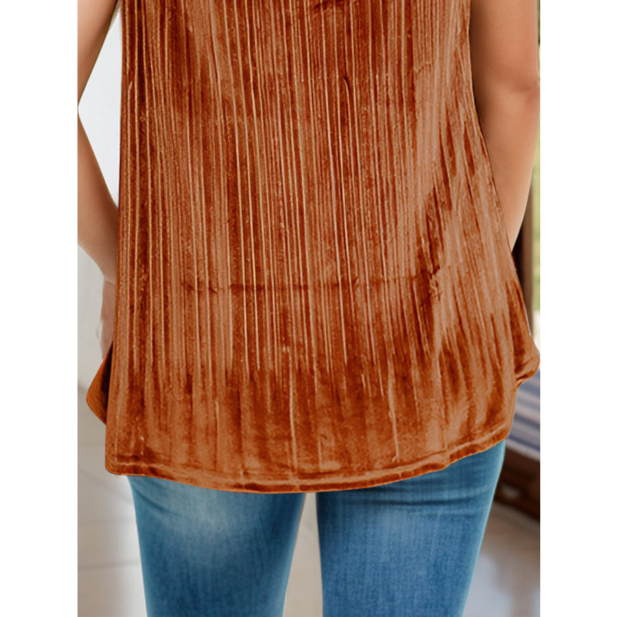 Lace Detail Scoop Neck Cami Apparel and Accessories