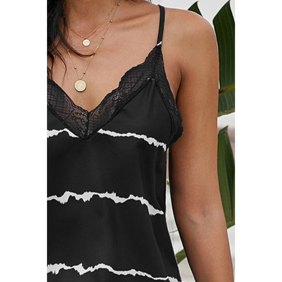 Lace Detail V - Neck Cami Apparel and Accessories