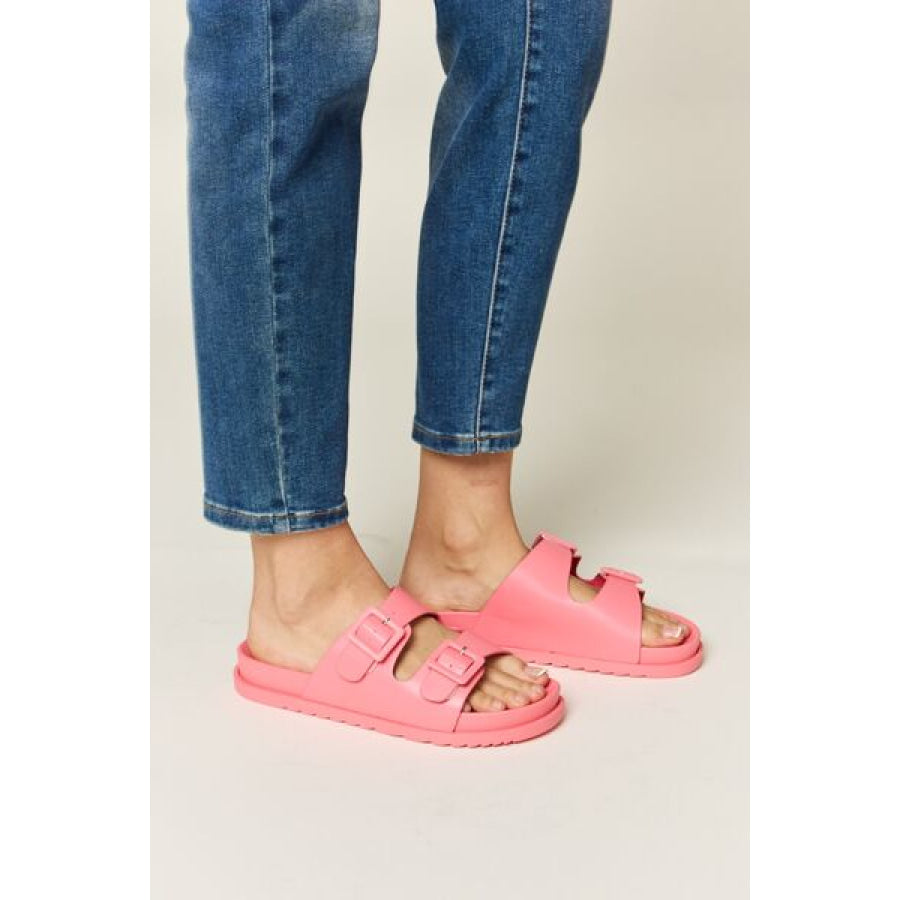 Legend Double Buckle Open Toe Sandals Apparel and Accessories