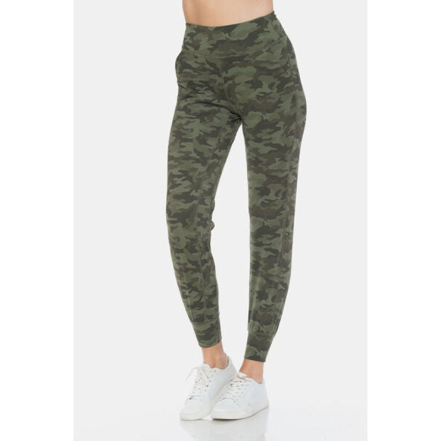 Leggings Depot Camouflage High Waist Apparel and Accessories