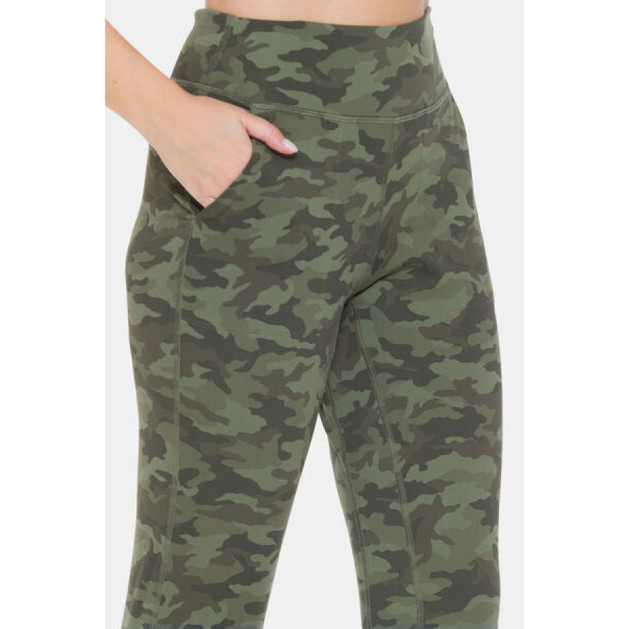Leggings Depot Camouflage High Waist Apparel and Accessories