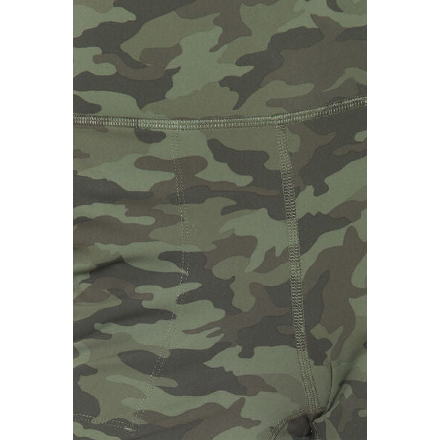 Leggings Depot Camouflage High Waist Apparel and Accessories