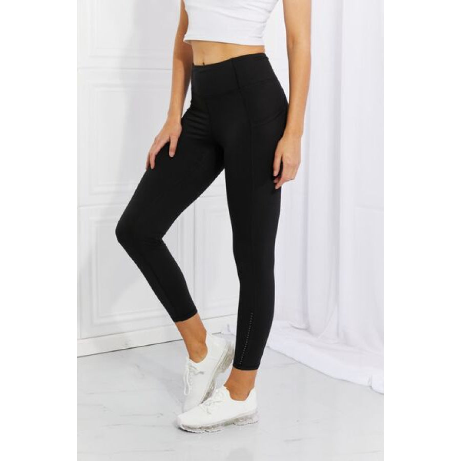 Leggings Depot Full Size Strengthen and Lengthen Reflective Dot Active Apparel Accessories