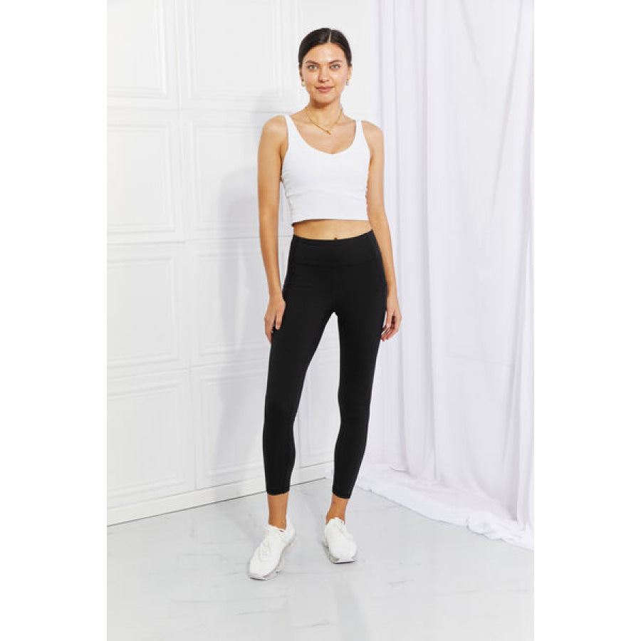Leggings Depot Full Size Strengthen and Lengthen Reflective Dot Active Apparel Accessories