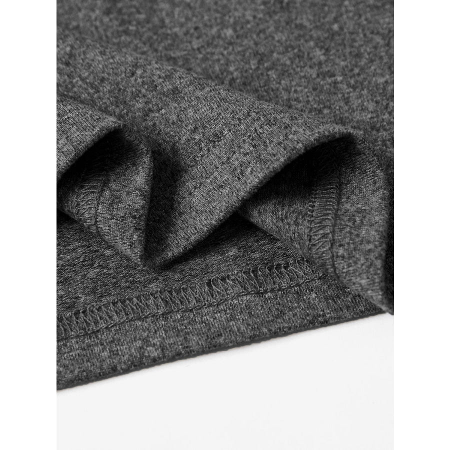 Letter Round Neck Short Sleeve T-Shirt Apparel and Accessories