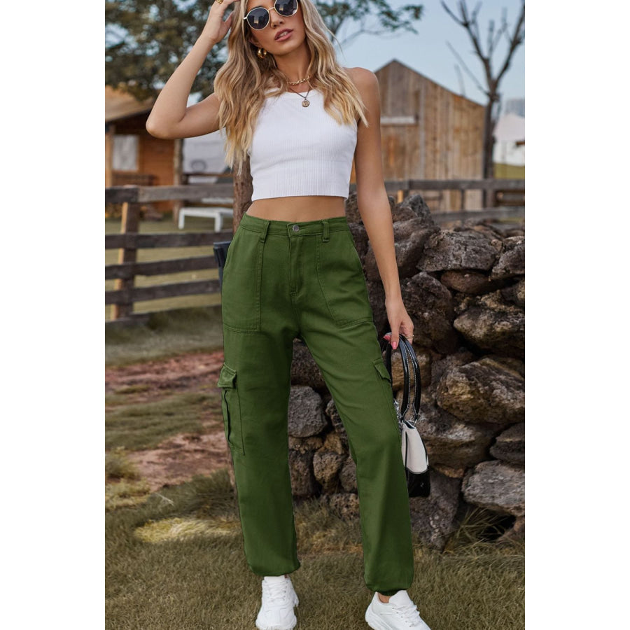 Long Jeans with Pocket