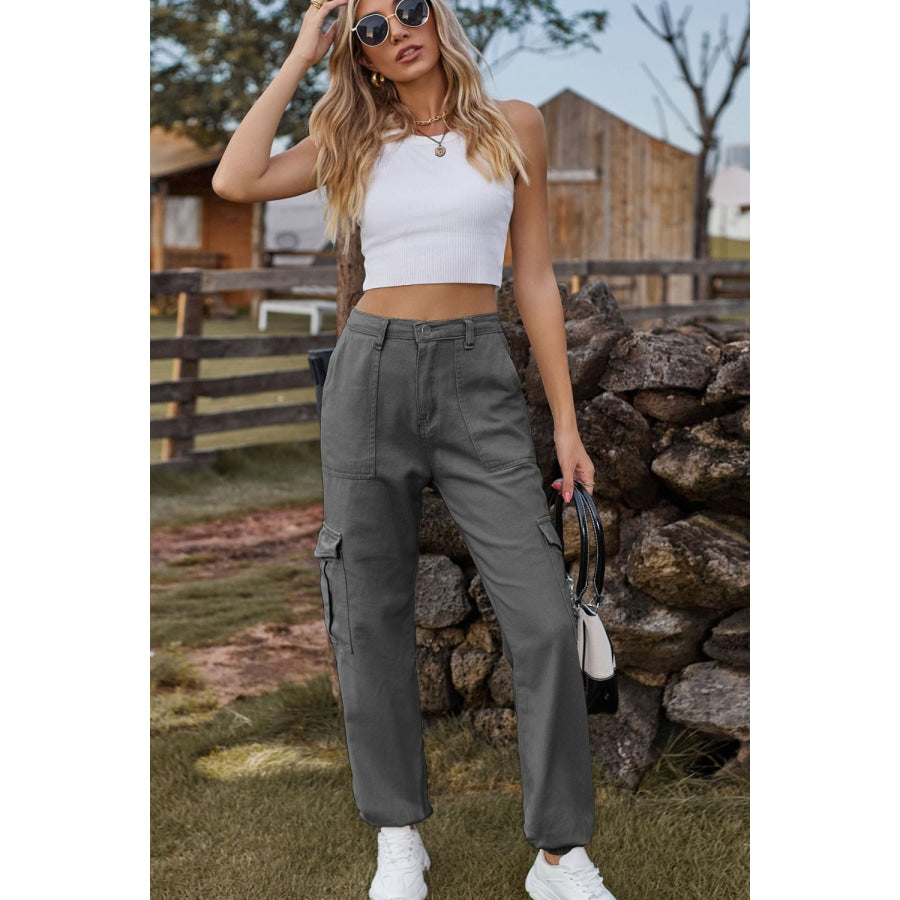 Long Jeans with Pocket