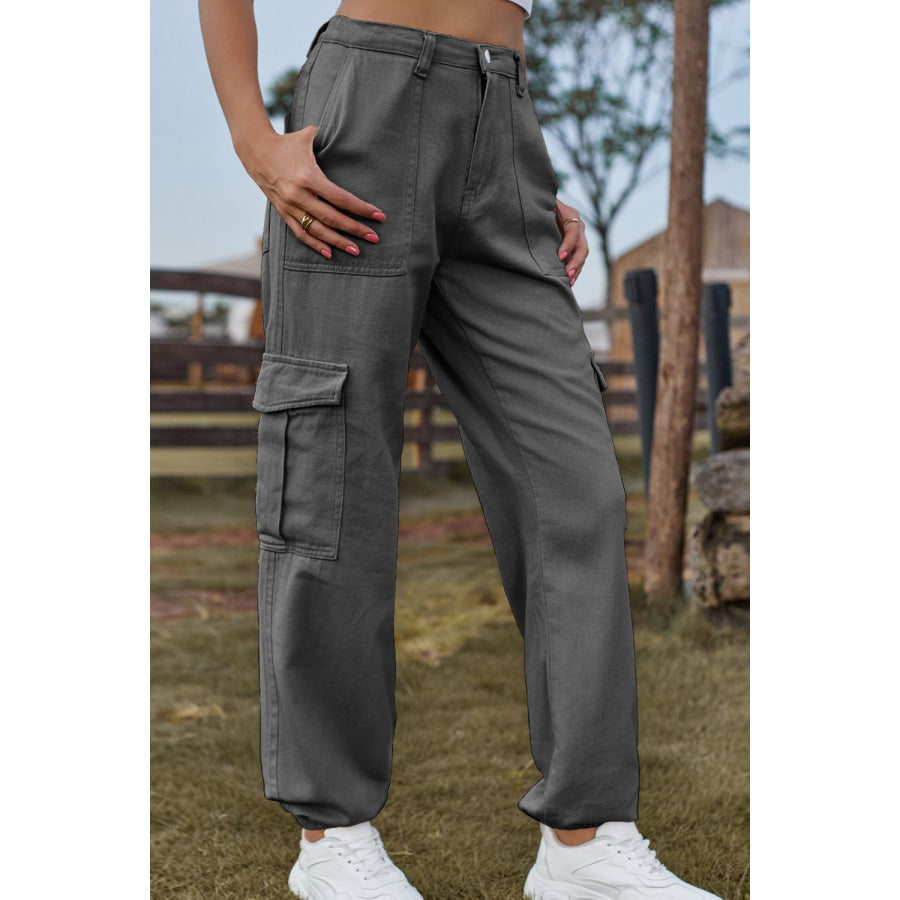 Long Jeans with Pocket