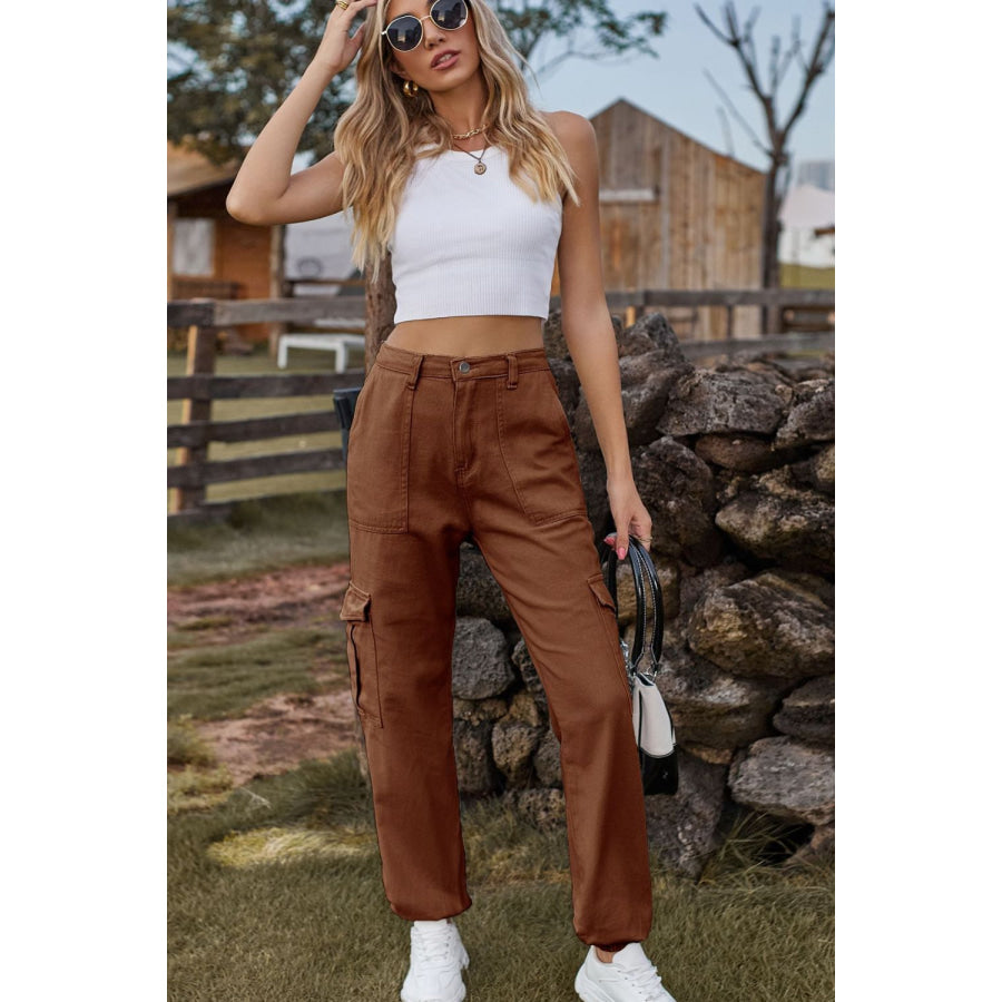 Long Jeans with Pocket