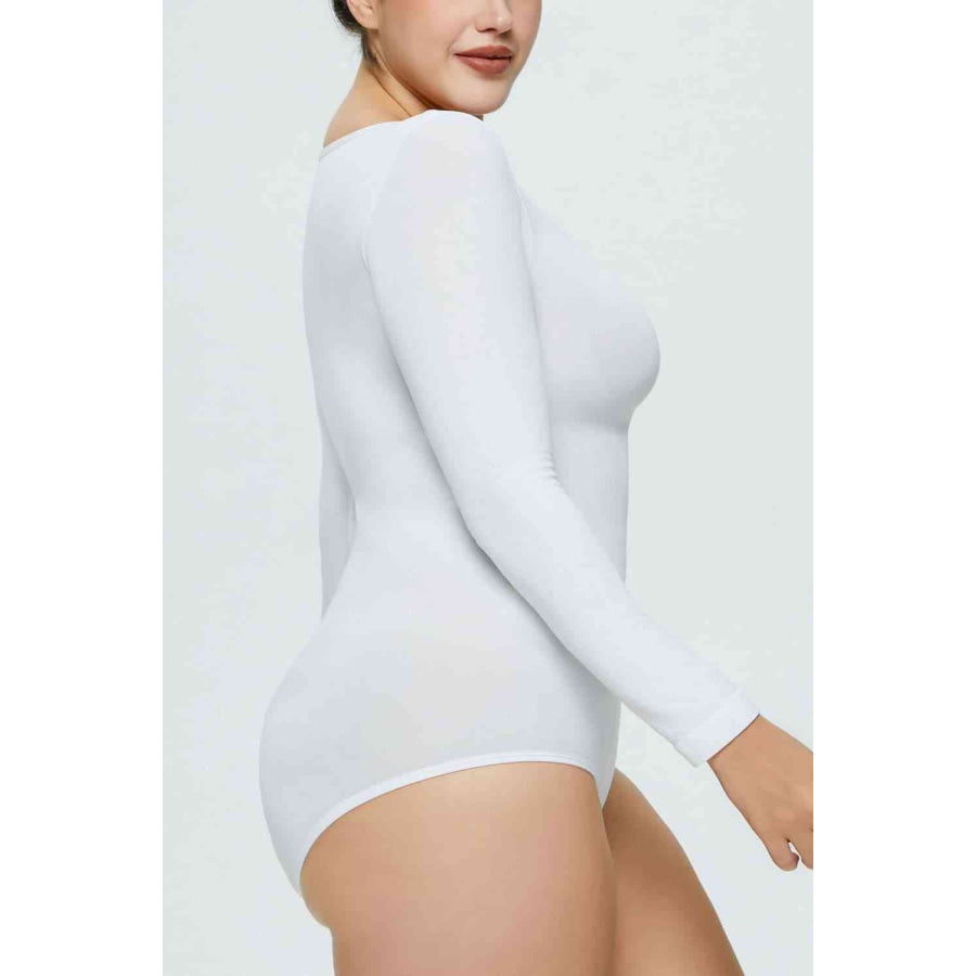Long Sleeve Shaping Bodysuit Clothing