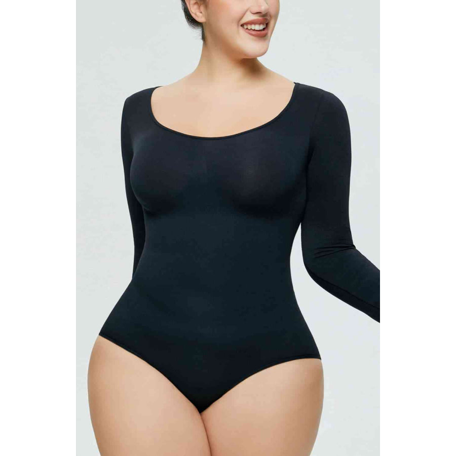 Long Sleeve Shaping Bodysuit Clothing