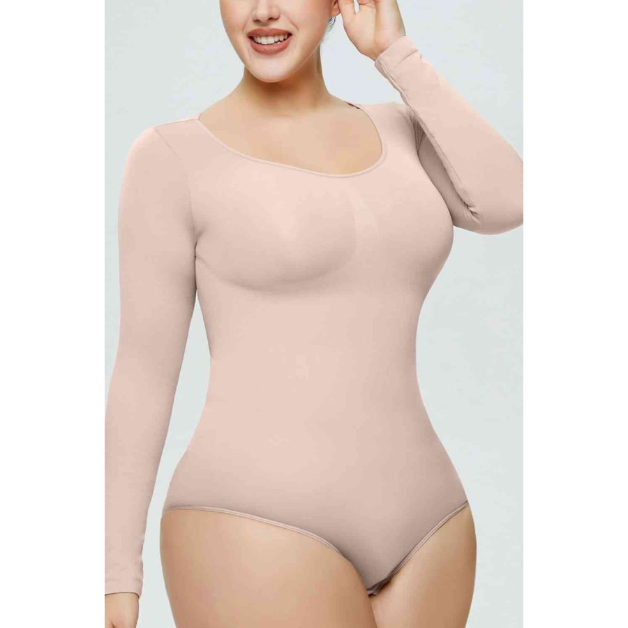 Long Sleeve Shaping Bodysuit Clothing