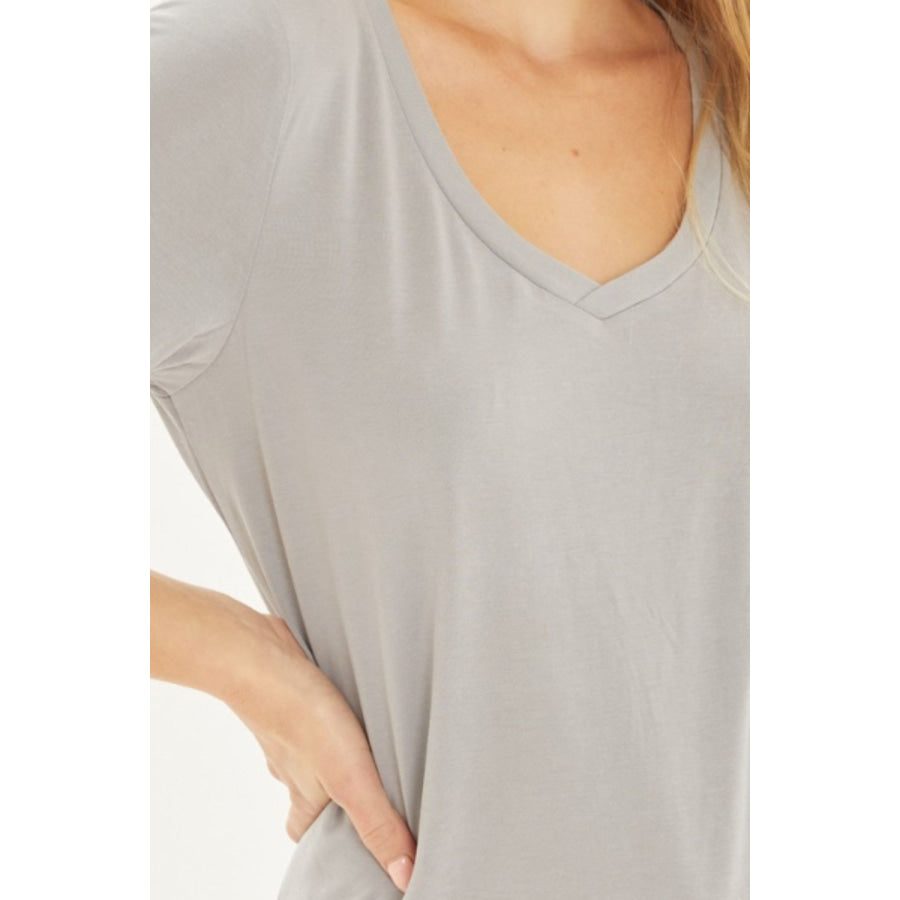 Love Tree V - Neck Short Sleeve T - Shirt Apparel and Accessories