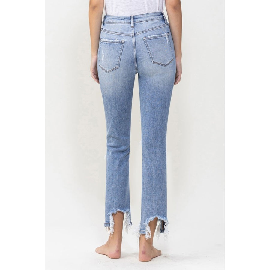 Lovervet Full Size Courtney Super High Rise Kick Flare Jeans Medium / 24