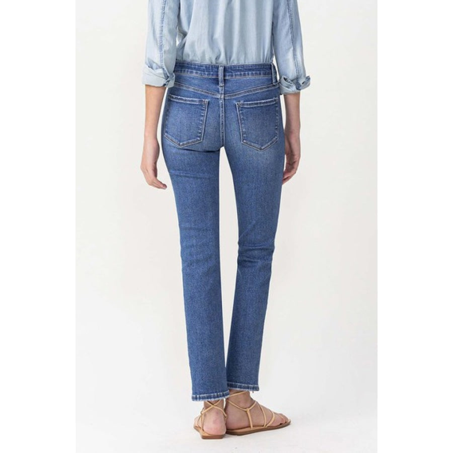 Lovervet Full Size Maggie Midrise Slim Ankle Straight Jeans Medium / 24