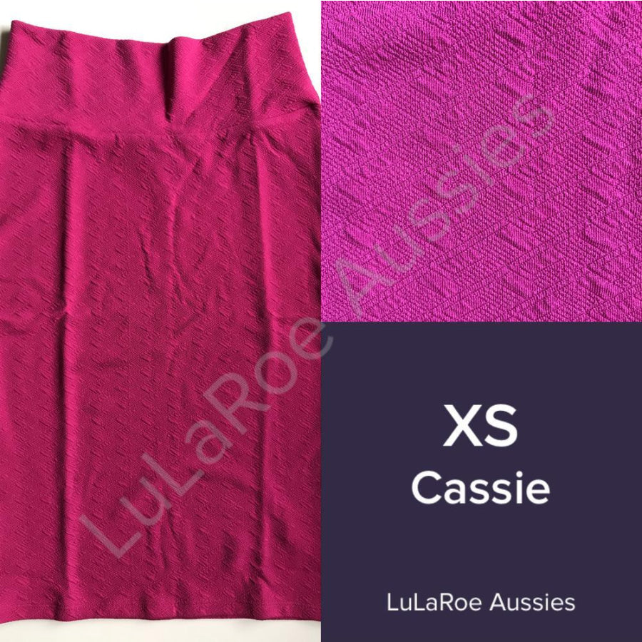 Lularoe Cassie Xs / Raspberry Skirts