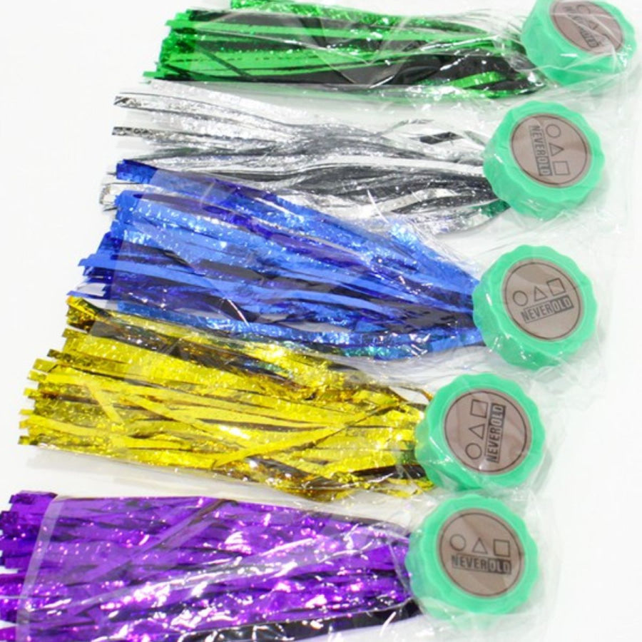 Melody 5 Pcs Plastic Kick Shuttlecock Assorted / One Size Apparel and Accessories