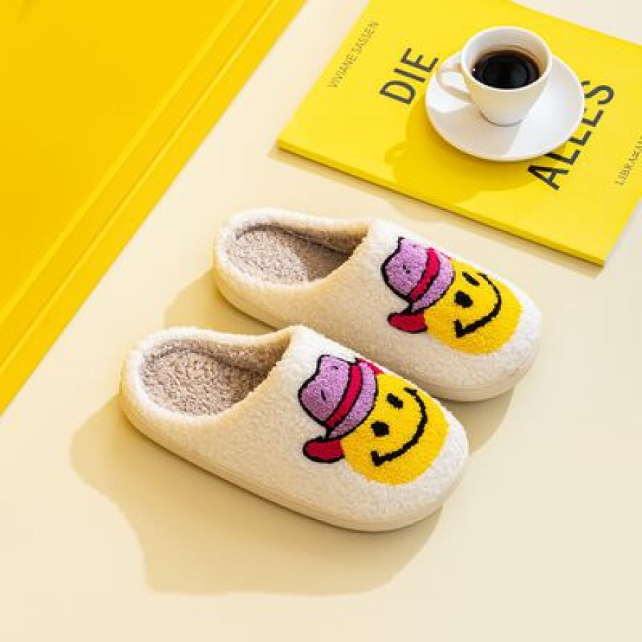 Melody Smiley Face Slippers Apparel and Accessories