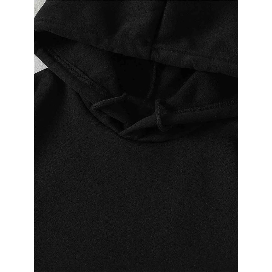 MERRY CHRISTMAS Graphic Drawstring Hoodie