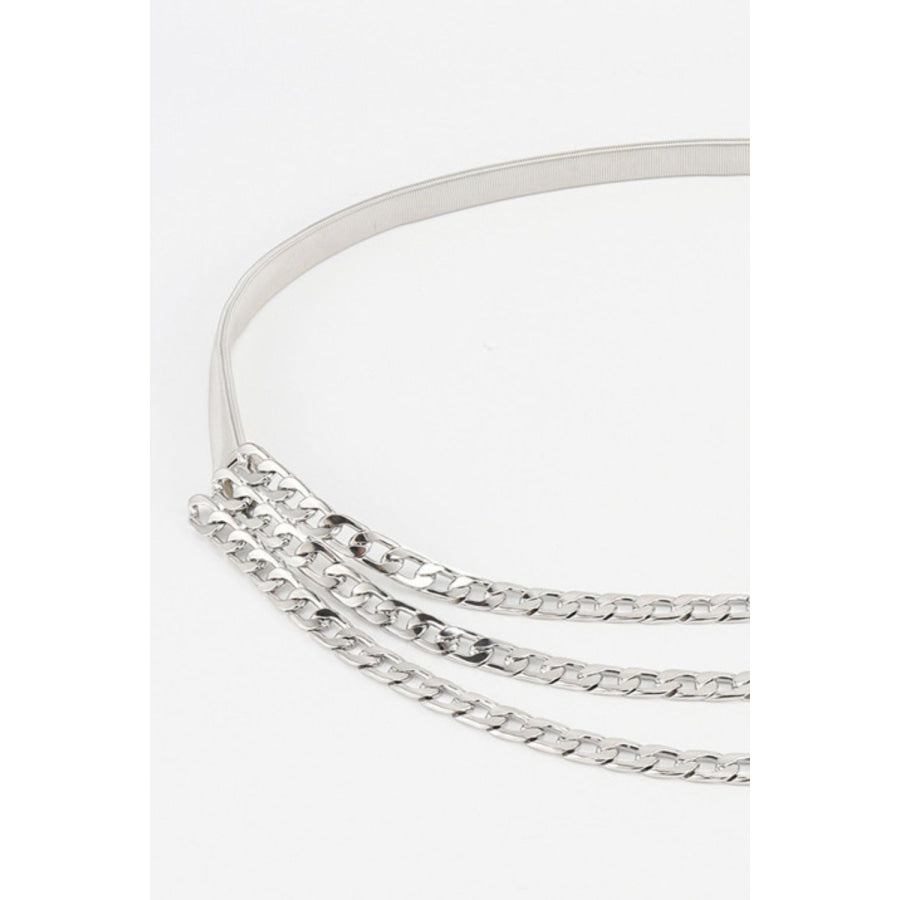 Metal Triple-Layered Chain Belt