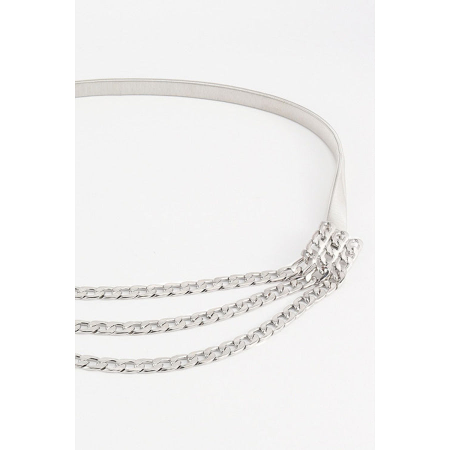 Metal Triple-Layered Chain Belt