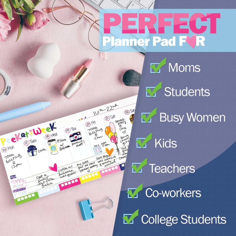 MINI Peek at the Week® Planner Pad Pads