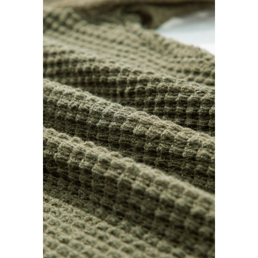 Mock Neck Lace Long Sleeve Top Apparel and Accessories