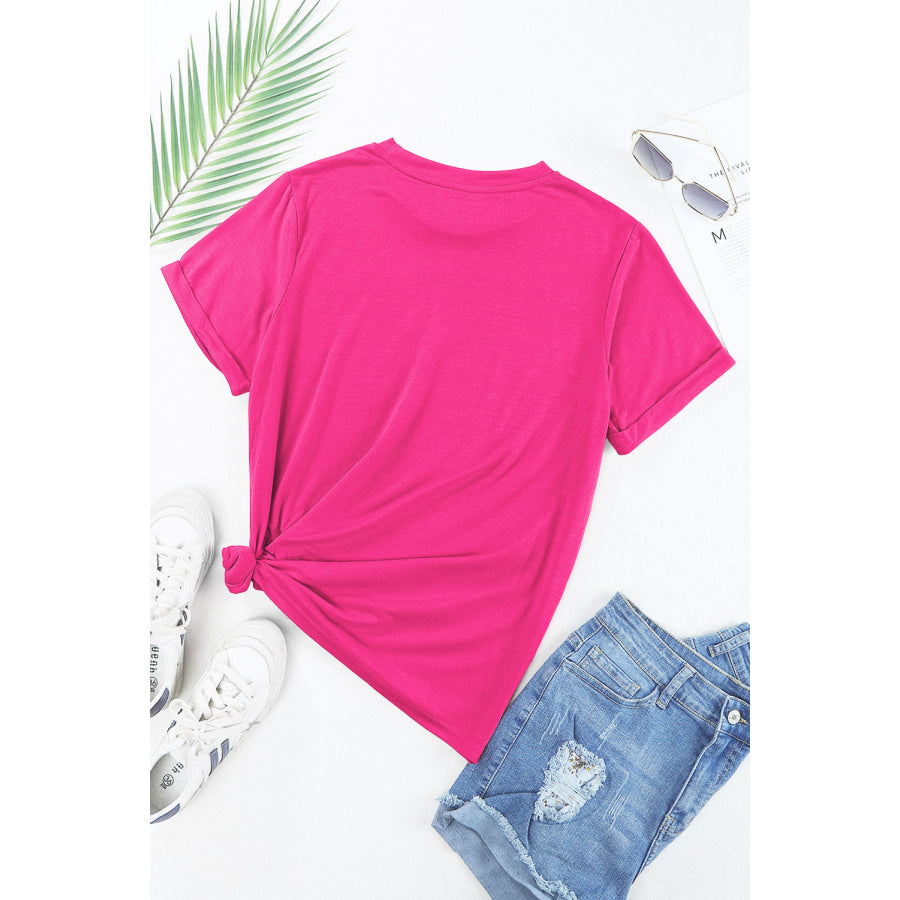 NASHVILLE Round Neck Short Sleeve T-Shirt Apparel and Accessories