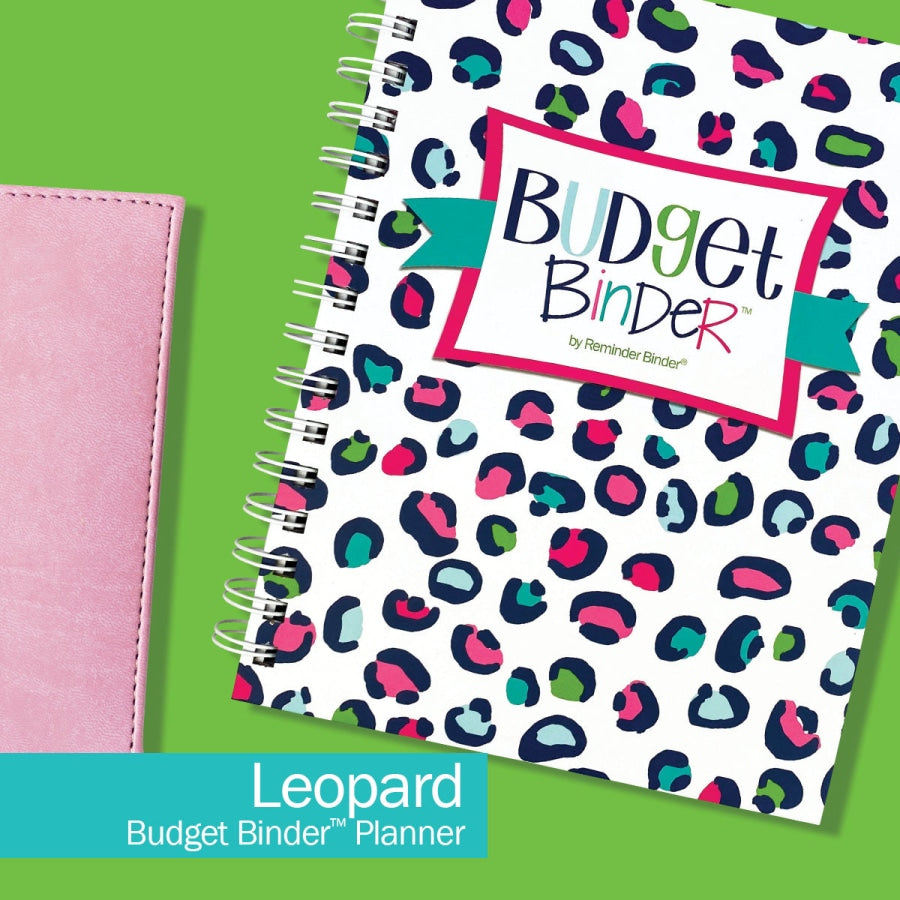 NEW! Budgeting Bundle | Budget Binder™ Planner + Accessories Leopard Bundle